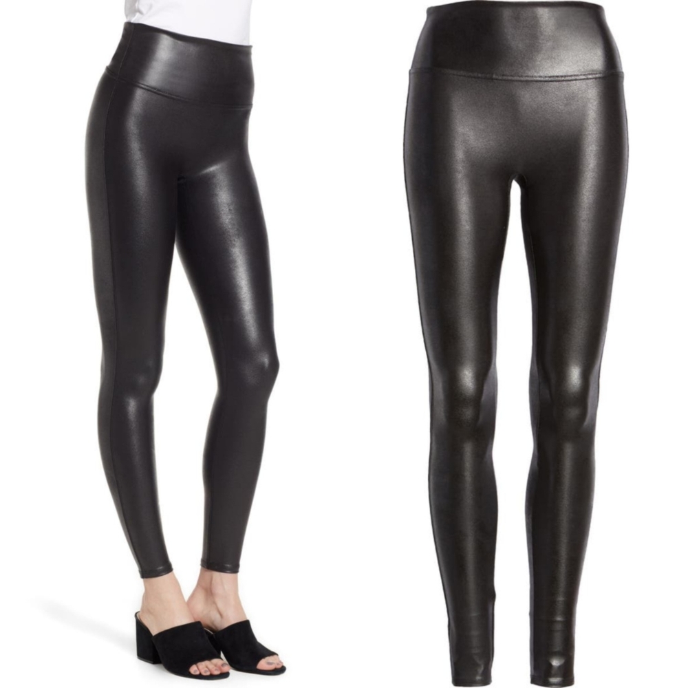 28TH & PARK FAUX LEATHER LEGGINGS